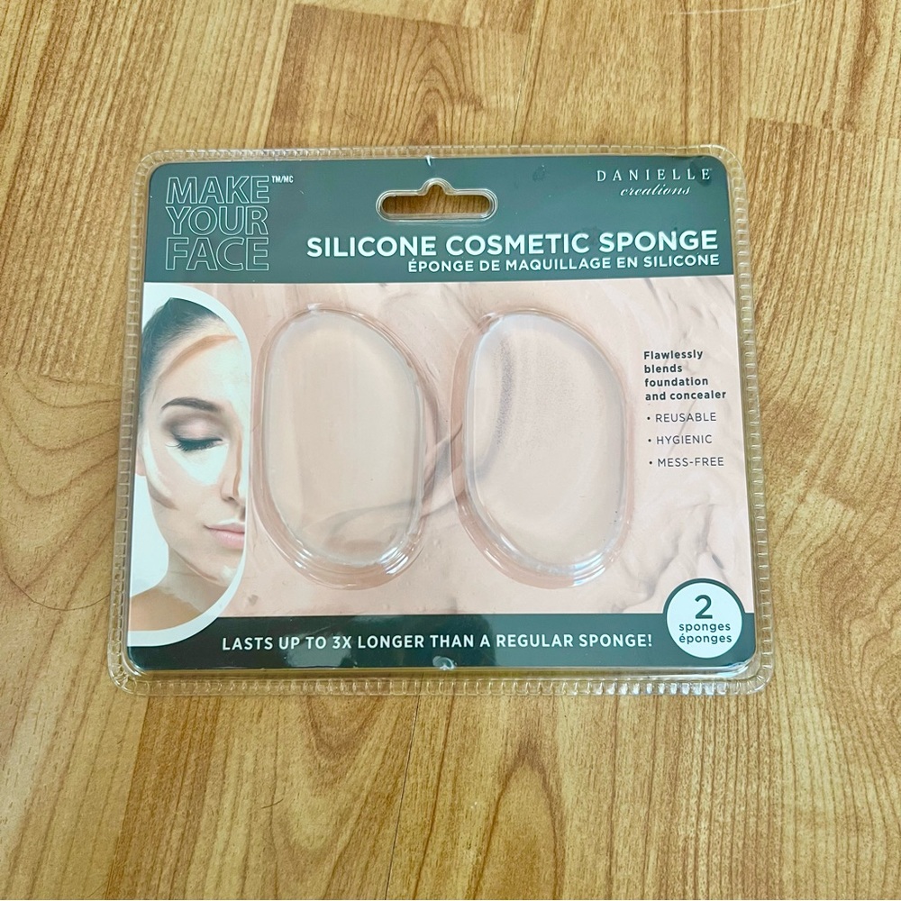 Danielle silicon cosmetic sponge set